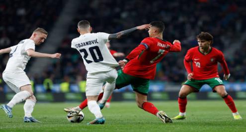 رونالدو يشارك في خسارة البرتغال أمام سلوفينيا.. وألمانيا تقلب الطاولة على هولندا